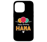 Happy Birthday saying Hana Case for iPhone 14 Pro Max