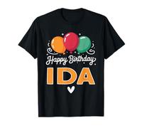 Happy Birthday Saying Ida T-Shirt