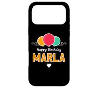 Happy Birthday saying Marla Case for iPhone 17 Pro Max