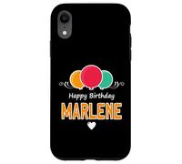 Happy Birthday saying Marlene Case for iPhone XR