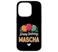 Happy Birthday saying Mascha Case for iPhone 14 Pro