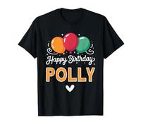 Happy Birthday Saying Polly T-Shirt