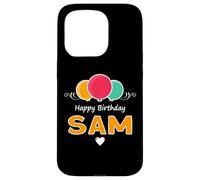 Happy Birthday saying Sam Case for iPhone 15 Pro