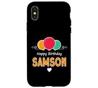 Happy Birthday saying Samson Case for iPhone X/XS