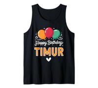 Happy Birthday Saying Timur Tank Top