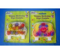 HAPPY BIRTHDAY SIGN - ASSORTED