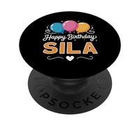 Happy Birthday Sila PopSockets Adhesive PopGrip