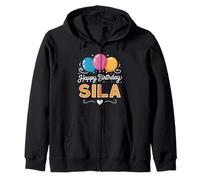 Happy Birthday Sila Zip Hoodie