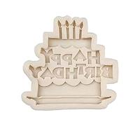 Happy Birthday Silicone Mold Fondant Cake Border Chocolate Decorating Tools Kitchen Baking Accessories Molds for Baking Silicone for Decorations Decorating Mousse Pastry Shapes