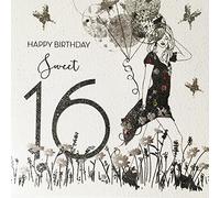 Happy Birthday Sweet 16, Handmade Greeting Card by Five Dollar Shake GS55