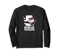 Happy Birthday, This Ninja Penguin Turned 5 Long Sleeve T-Shirt