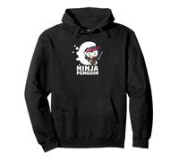 Happy Birthday, This Ninja Penguin Turned 6 Pullover Hoodie