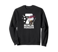 Happy Birthday, This Ninja Penguin Turned 7 Sweatshirt