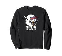 Happy Birthday, This Ninja Penguin Turned 8 Sweatshirt