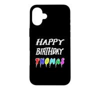 Happy Birthday Thomas Case for iPhone 16 Plus