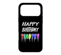 Happy Birthday Timothy Case for iPhone 17 Pro Max