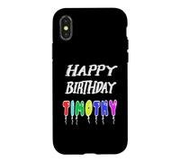 Happy Birthday Timothy Case for iPhone X/XS