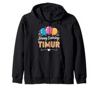 Happy Birthday Timur Zip Hoodie