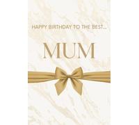 Happy Birthday to the Best Mum Notebook: Paperback, Notepad, Writing Pad, Journal, Gift, A5, Lined, 120 pages