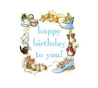 Happy Birthday To You! Beatrix Potter Greeting Card