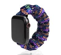 Happy Birthday to You for IWatch Elastic Watch Straps 38-44mm
