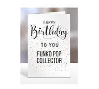Happy Birthday To You Funko Pop Collector Card, Gifts for Men, Women, Presents for Man, Woman or Person, Greetings Card, Funny, Joke, Silly, Gag, A5-127a_175