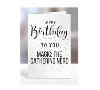 Happy Birthday To You Magic: The Gathering Nerd Card, Gifts for Men, Women, Presents for Man, Woman or Person, Greetings Card, Funny, Joke, Silly, Gag, A5-127a_242