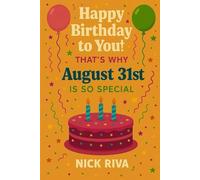 Happy birthday to you! That’s why August 31st is so special: A delightful celebration of history, culture, stars, and personal meaning behind your special day