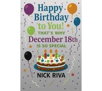 Happy birthday to you! That’s why December 18th is so special: A delightful celebration of history, culture, stars, and personal meaning behind your special day
