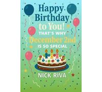 Happy birthday to you! That’s why December 2nd is so special: A delightful celebration of history, culture, stars, and personal meaning behind your special day