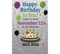 Happy birthday to you! That’s why November 12th is so special: A delightful celebration of history, culture, stars, and personal meaning behind your special day