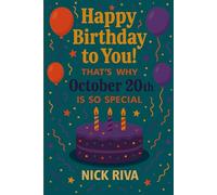 Happy birthday to you! That’s why October 20th is so special: A delightful celebration of history, culture, stars, and personal meaning behind your special day