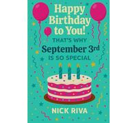 Happy birthday to you! That’s why September 3rd is so special: A delightful celebration of history, culture, stars, and personal meaning behind your special day