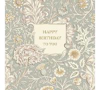 Happy Birthday To You Wallpaper Birthday Greeting Card William Morris & Co Cards IJ0061W