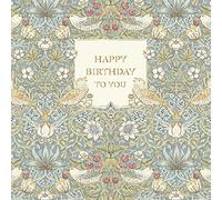 Happy Birthday to You Wallpaper Birthday Greeting Card William Morris & Co Cards IJ0068 IJ0068