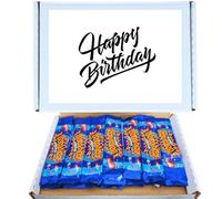 Happy Birthday Treat Box | Wham Original Chew Bar 21 Pack Box Classic Retro Chewy Sweets with a Fizzy Sherbet Centre Tangy & Fruity Flavour | Perfect for Sharing, Gifting & Parties