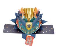 Happy Birthday Trophy Pop UP Card 3D Greeting Card POP243