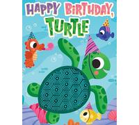 Happy Birthday Turtle - Children's Touch and Feel Storybook - Sensory Board Book