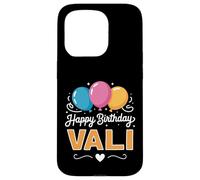 Happy Birthday Vali Case for iPhone 15 Pro