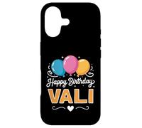 Happy Birthday Vali Case for iPhone 17