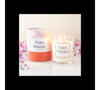 Happy Birthday Vanilla Cake Scented Candle With 35 Hour Burn