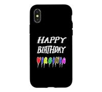 Happy Birthday Virginia Case for iPhone X/XS