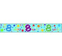 Happy Birthday Wall Banner - Age 8