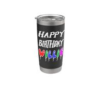 Happy Birthday Willie Stainless Steel Insulated Tumbler
