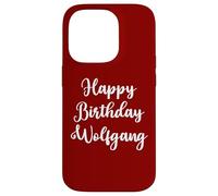Happy Birthday Wolfgang Case for iPhone 14 Pro