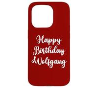 Happy Birthday Wolfgang Case for iPhone 15 Pro