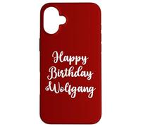 Happy Birthday Wolfgang Case for iPhone 16 Plus