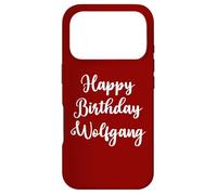 Happy Birthday Wolfgang Case for iPhone 17 Pro
