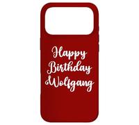Happy Birthday Wolfgang Case for iPhone 17 Pro Max