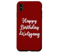 Happy Birthday Wolfgang Case for iPhone XS Max